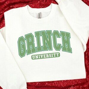 Christmas Gift Sweatshirt, Grinch University Sweatshirt, Christmas shirt